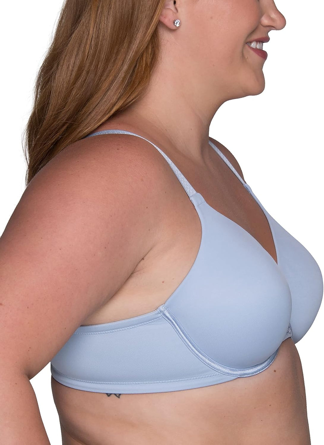 Vanity Fair Damen Minimizer-BH, Opaque 95D Bügel: Verblasstes Denim, 95D Bügel: Verblasstes Den