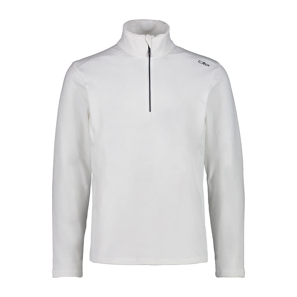 CMP Herren Herren-Sweatshirt Fleecejacke 3XL Weiss-b.blau, 3XL Weiß-b.blau