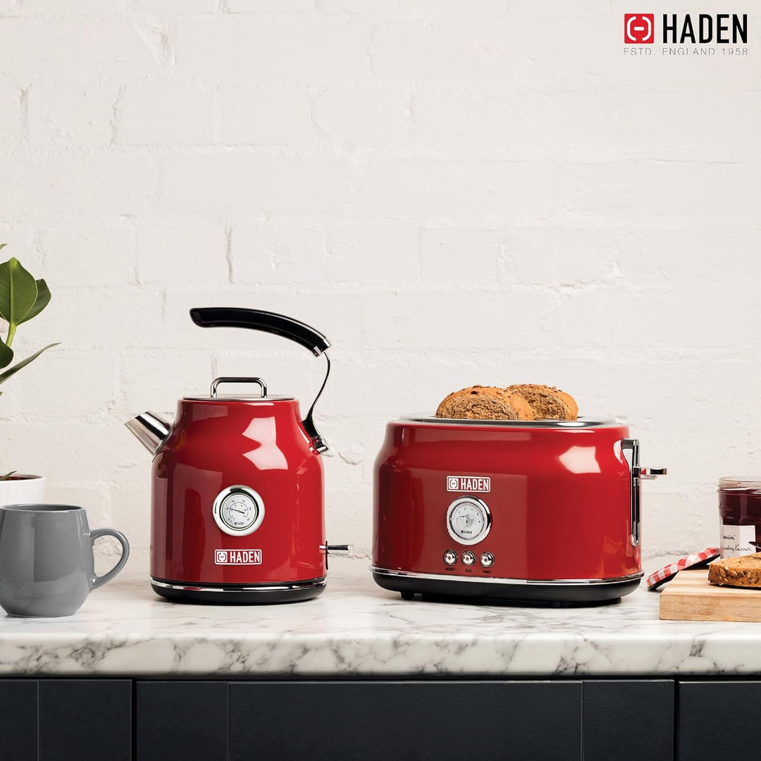 Haden Dorset 2 Scheiben Toaster (Red), Red