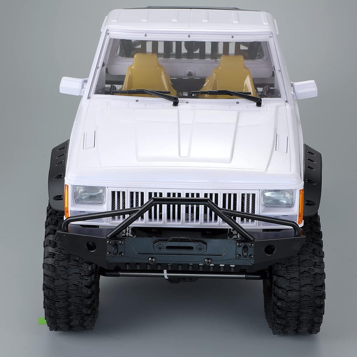 KEEDAD RC Crawler Karosserie Kabine & Rückseitenkäfig RC Body Shell für 1/10 RC Crawler Car TRX4 Axi