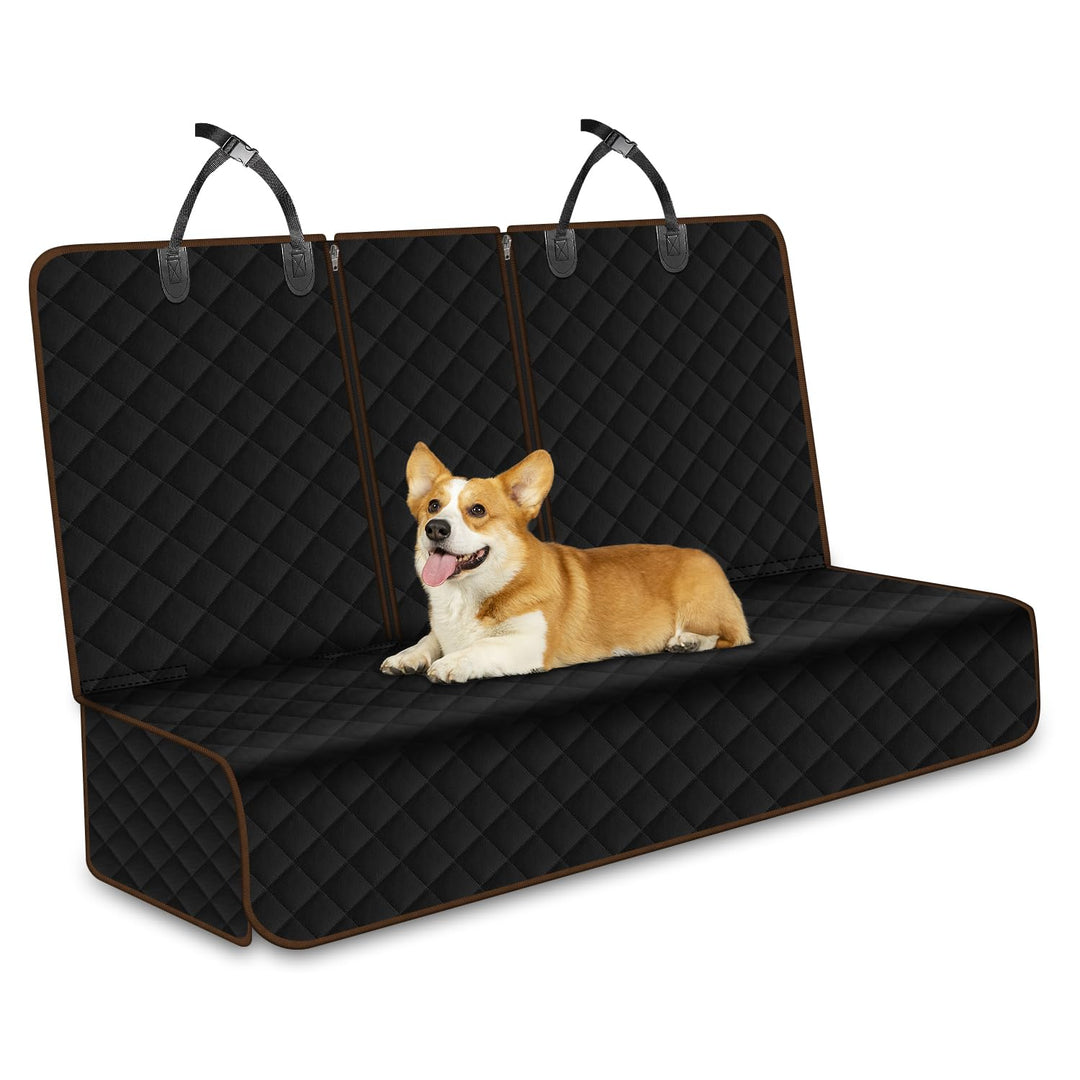 Lydonberg Hundedecke Auto Rückbank, Wasserdichter Anti-Rutsch Haustier Auto Sitz Protektor mit Armle