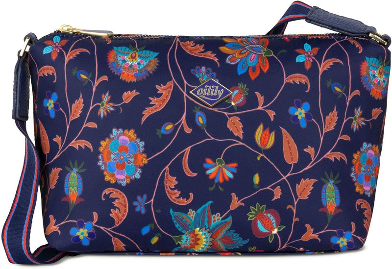 Oilily Sarah Shoulder Bag Joy Flowers Eclipse