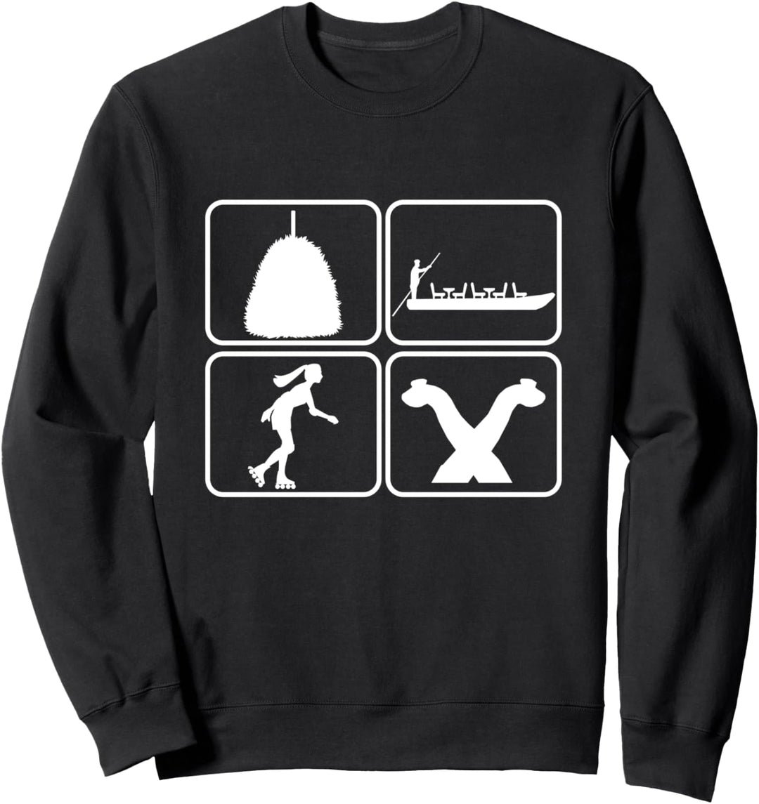 Spreewald Heimat Natur Kahnfahrt Tradition Paddeln Urlaub Sweatshirt