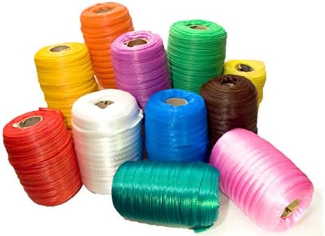 HaGa® Obstnetz Gemüsenetz Aufbewahrung Masche 10mm transparent 500m Länge 500 m, 500 m