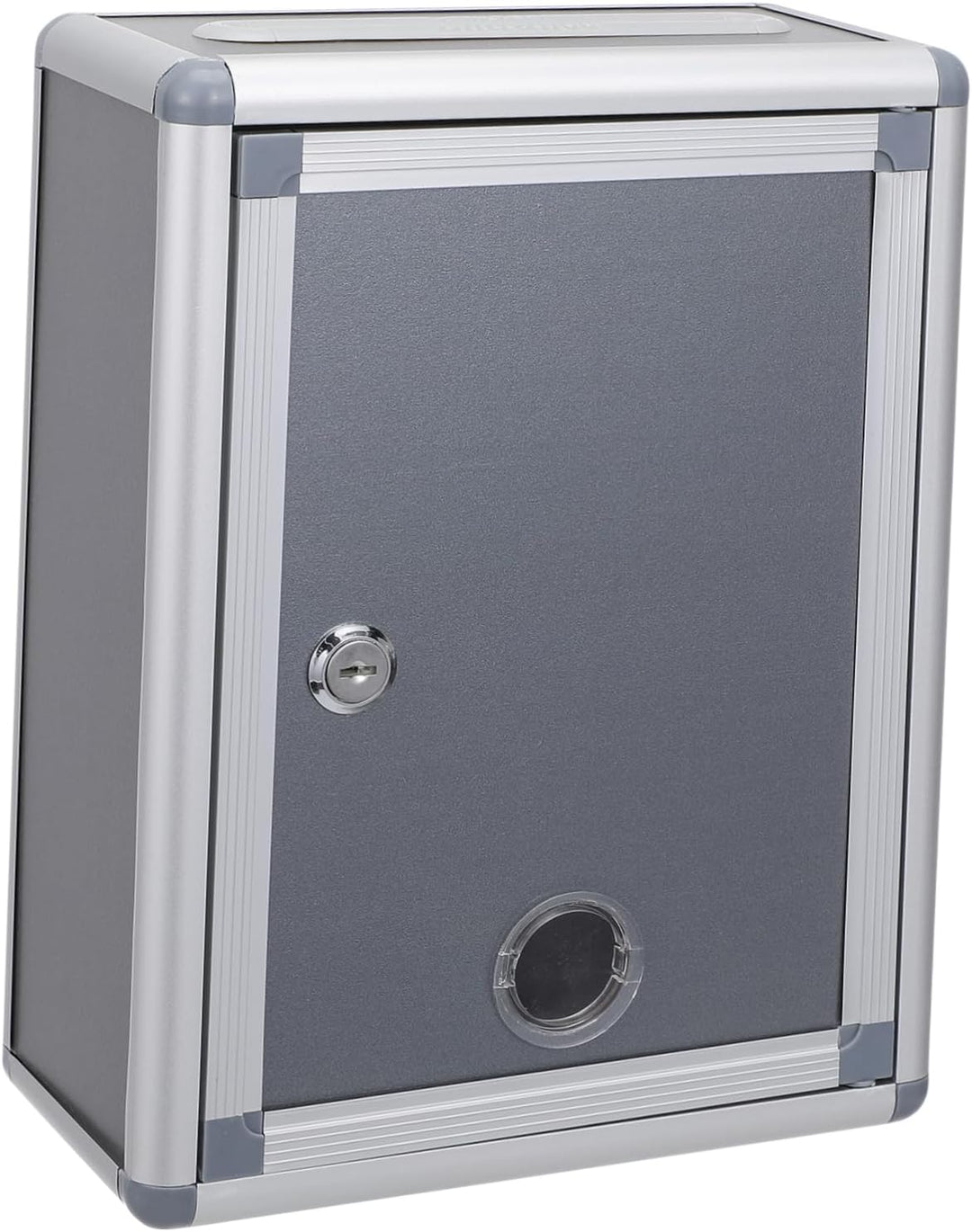 NUOBESTY Kasten Vorschlagsbox Mit Schloss Aluminiumbox Wahlurne Mailbox Vorschlagboxen Outdoor-dekor