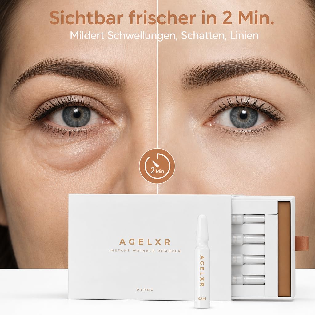 Creme mit Soforteffekt - Augenserum - Anti-Falten - Anti-Aging Creme mit Argireline® – Tränensäcke u