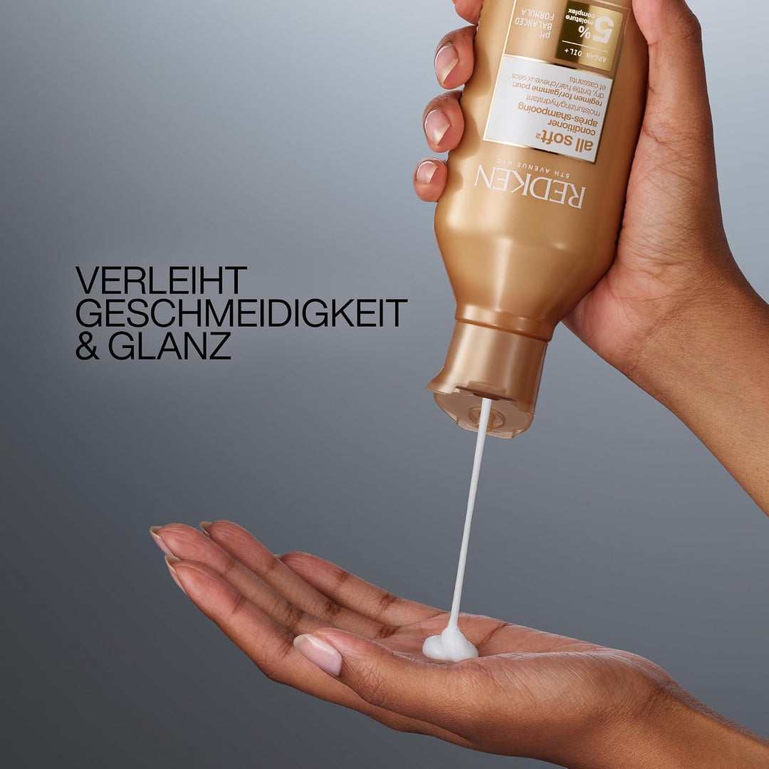 Redken | Spülung für trockenes und brüchiges Haar, Belebt und hydratisiert, Mit Fettsäuren, Antioxid