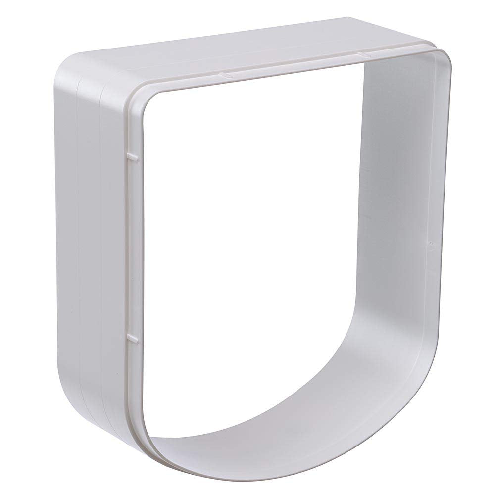 Ferplast Swing 3/5 Extension Verlängerung für Haustierklappen 16,3 x 5 x h 18,4 cm, Tiefe 5 cm, Weis