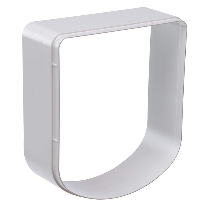Ferplast Swing 3/5 Extension Verlängerung für Haustierklappen 16,3 x 5 x h 18,4 cm, Tiefe 5 cm, Weis