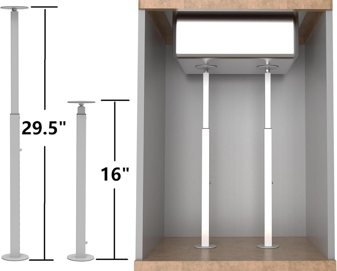 Unterbau-Küchenspüle-Halterungen, Unterbauspüle Reparatur-Set, Unterbauspüle Unterstützung, verstell