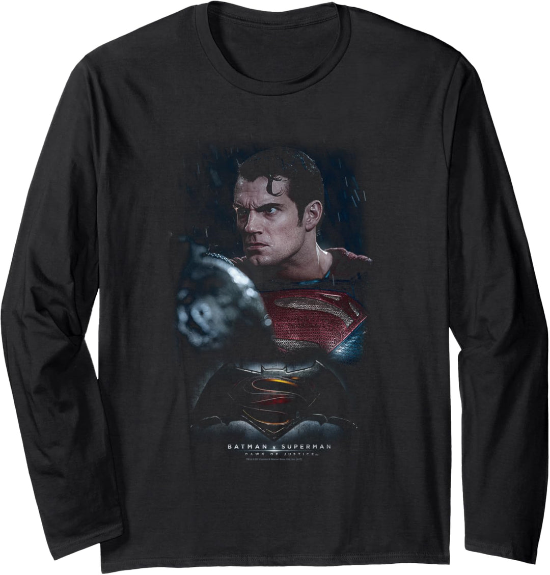 Batman v Superman Super Angry Langarmshirt