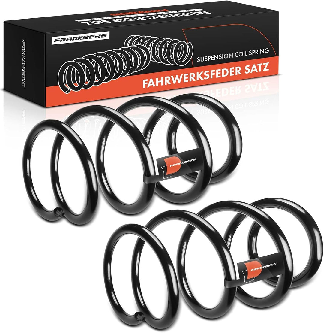 Frankberg 2x Federn Fahrwerksfeder Vorderachse Kompatibel mit Jumper 2006 Ducato 2006-2021 Boxer 200