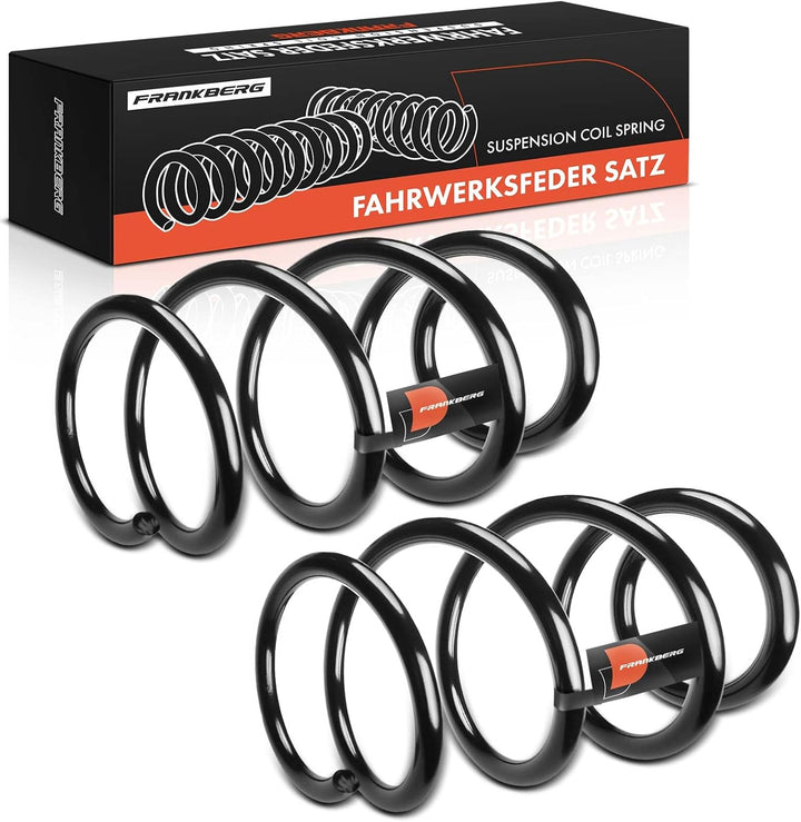 Frankberg 2x Federn Fahrwerksfeder Vorderachse Kompatibel mit Jumper 2006 Ducato 2006-2021 Boxer 200
