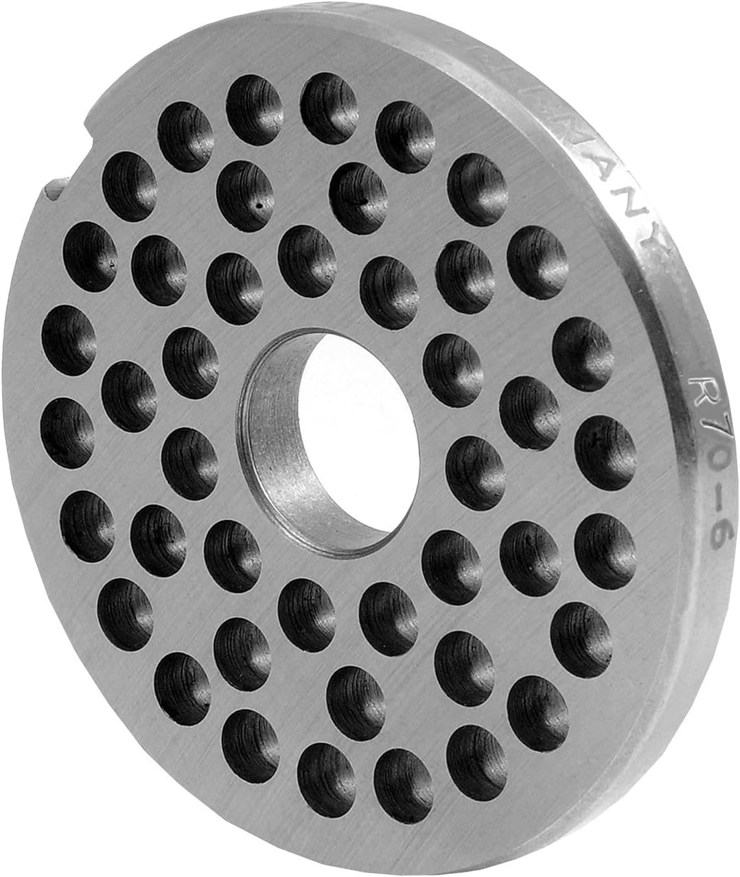 WOLFCUT R70 Fleischwolfscheibe mit 6,0 mm Bohrung System Unger Werkzeugstahl