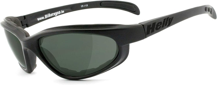 HELLY® - No.1 Bikereyes® | Bikerbrille, Motorradbrille, Motorrad Sonnenbrille | winddicht, gepolster