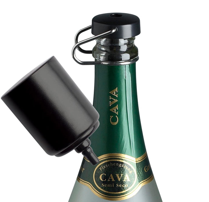 Champagne Fresh Sektverschluss mit Druckpumpe | Hält Sekt & Champagner bis zu 5 Tage prickelnd frisc