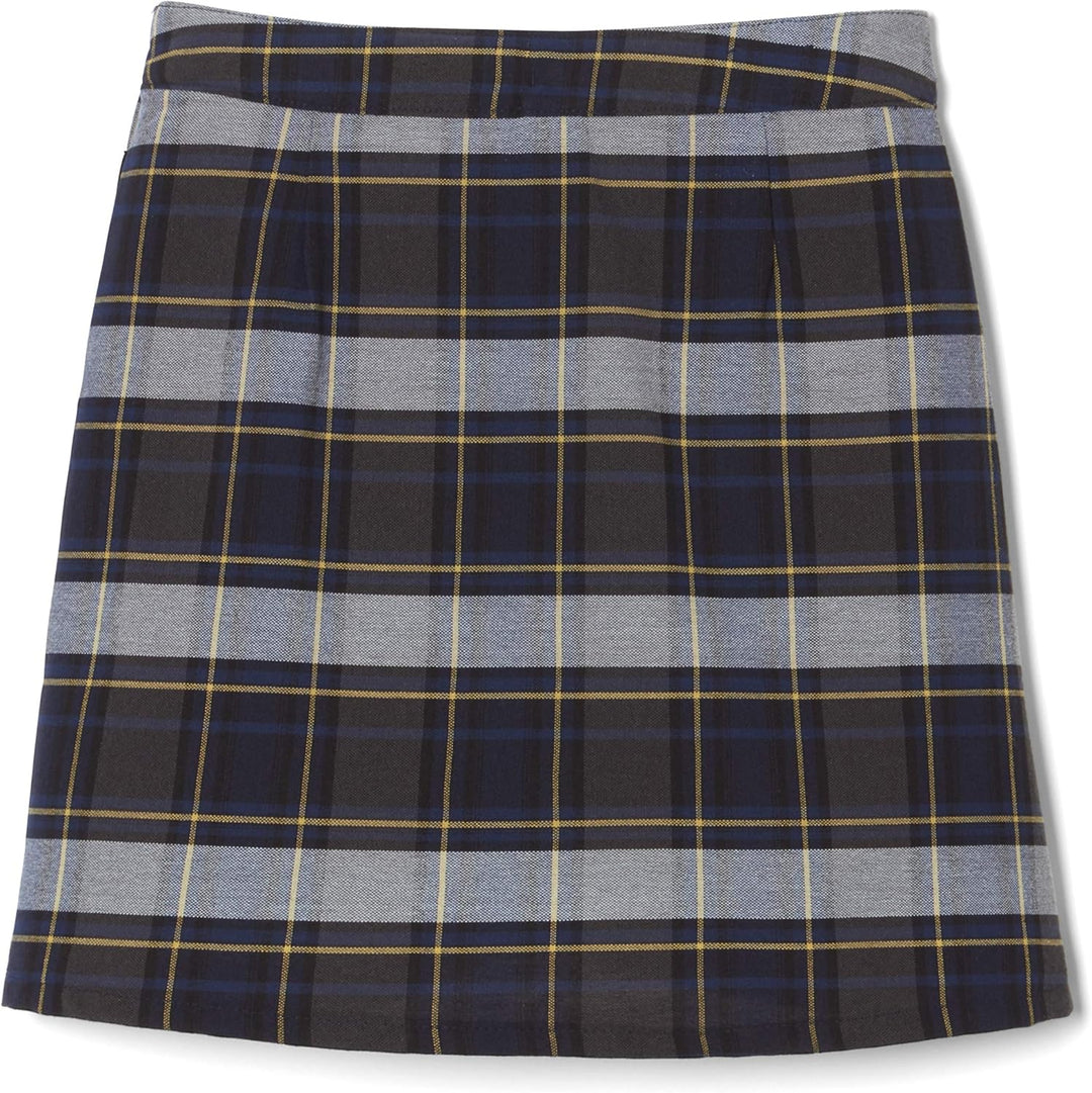French Toast Mädchen Verstellbare Taille, Plissiert, Vorne mit Zwei Laschen Scooter Skirt 38 Blue &