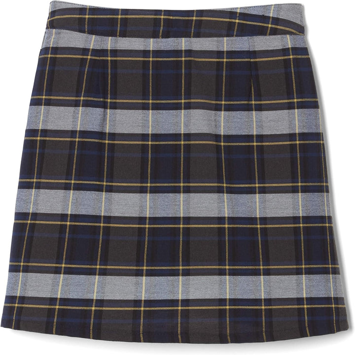 French Toast Mädchen Verstellbare Taille, Plissiert, Vorne mit Zwei Laschen Scooter Skirt 38 Blue &