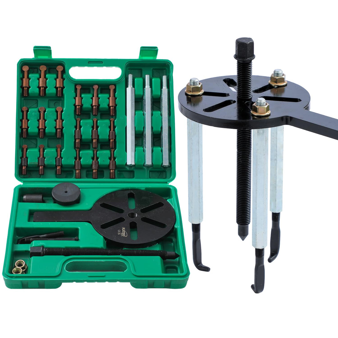 KATSU Tools 36-in-1 Lagerabzieher Set, Blindloch- und Lagerabzieher, Für Radlager und Demontage 4505