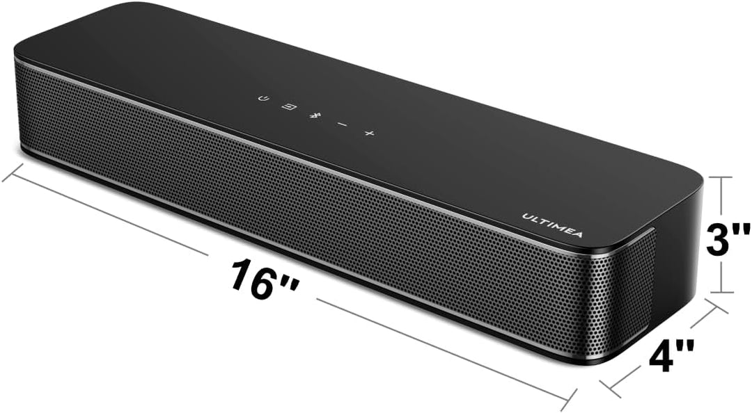 ULTIMEA 2.1 Kanal Soundbar für TV Geräte mit integriertem Subwoofer, APP-Steuerung, All-in-One Sound