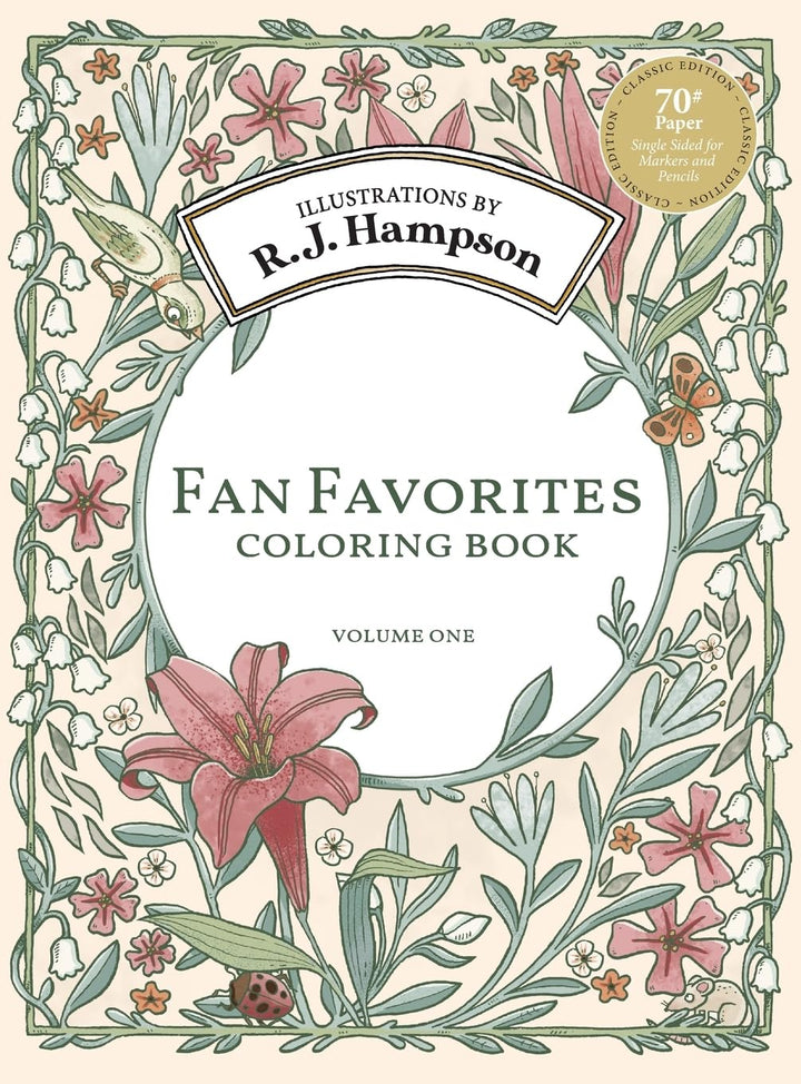Fan Favorites Coloring Book, Gebundenes Buch