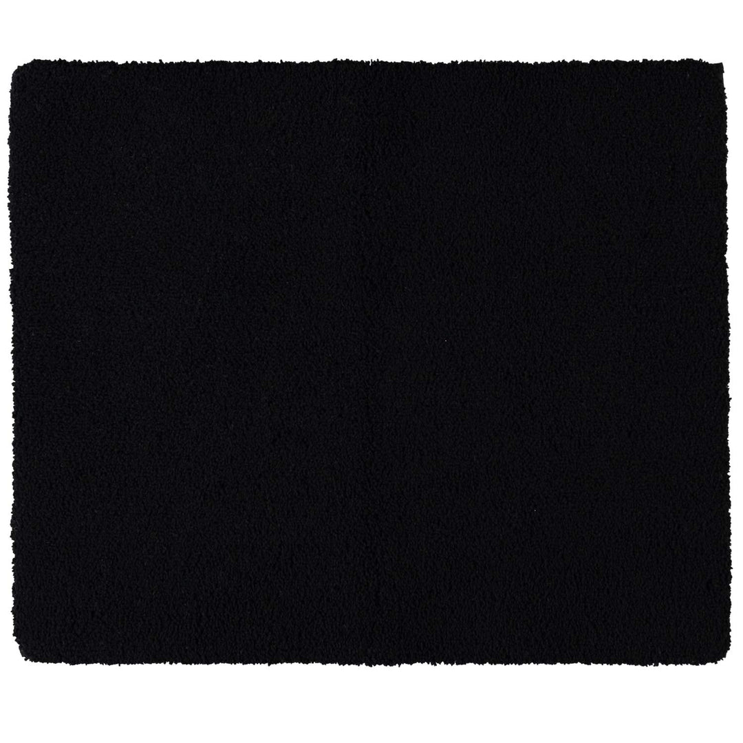 Rhomtuft Badteppich Square - schwarz 15 - 50 x 60 cm 50x60 cm, 50x60 cm