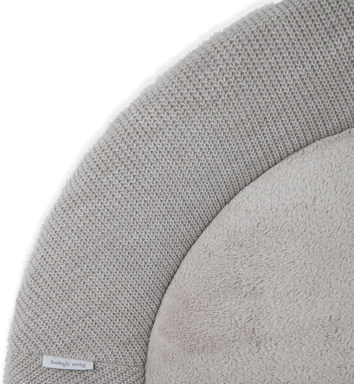 Baby's Only - Laufgittereinlage Hope - Gestrickte Krabbeldecke für Baby - Runde laufstalleinlage - Ø