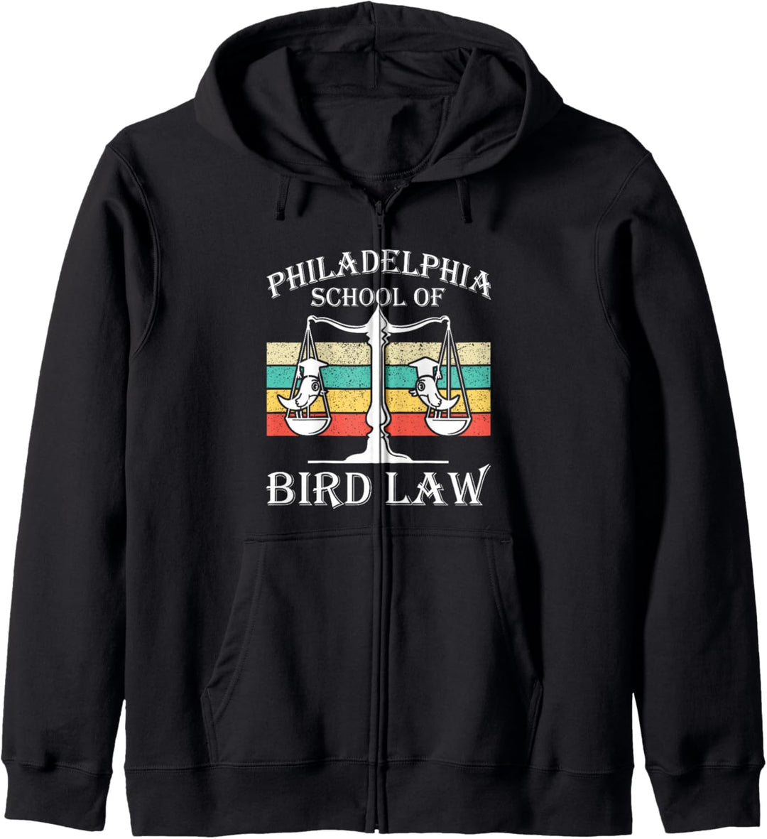 Philadelphia School of Bird Law - Vintage Bird Lover Kapuzenjacke