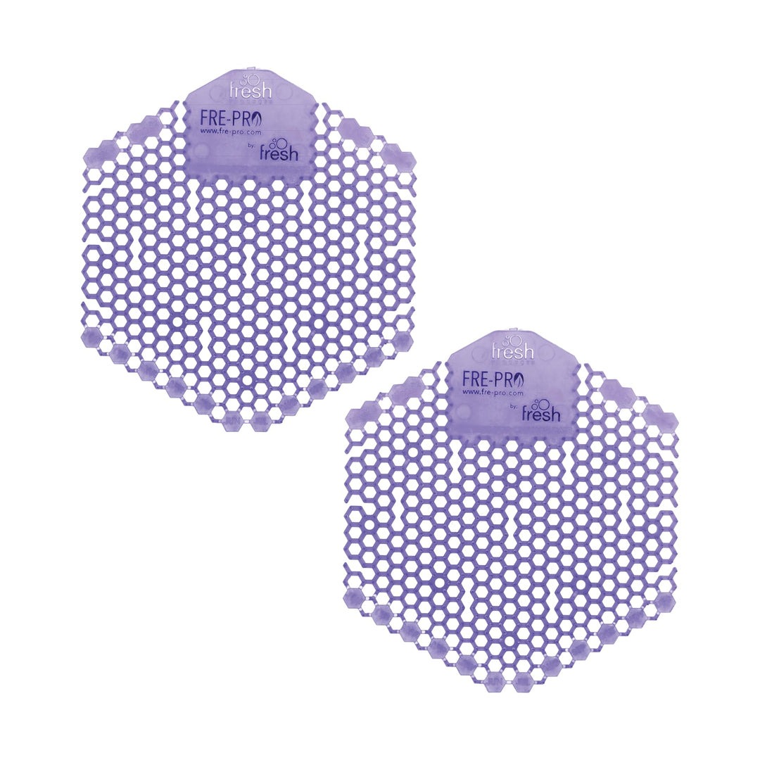WAVE 3D - Pissoir & Urinal Einsatz - 30 Tage Frischewirkung - Fabulous Lavender, 2 Stück