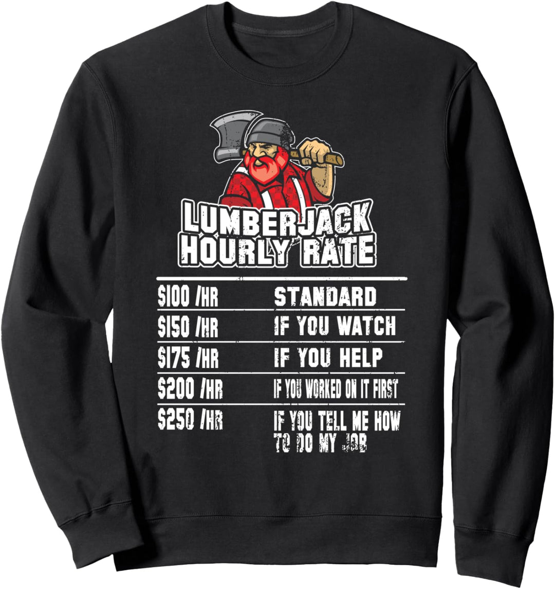 Baumpfleger Holzfäller Herren Motorsäge Männer Förster Sweatshirt