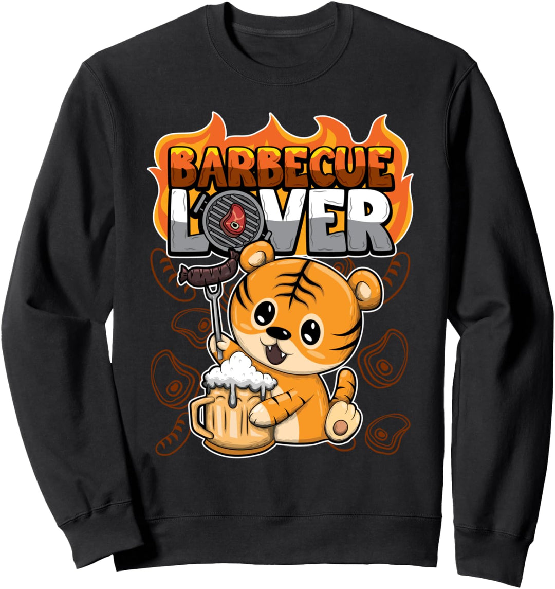 Barbecue Lover - Grilltiere Griller - BBQ Tiger Sweatshirt