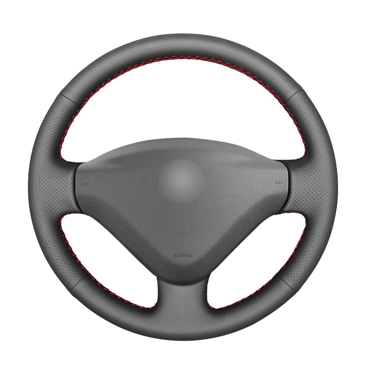 MEWANT Lenkradbezug für Peugeot 206 (206+/206 Plus) / 207/207 CC / 207 SW/Expert (Expert Tepee) / Pa