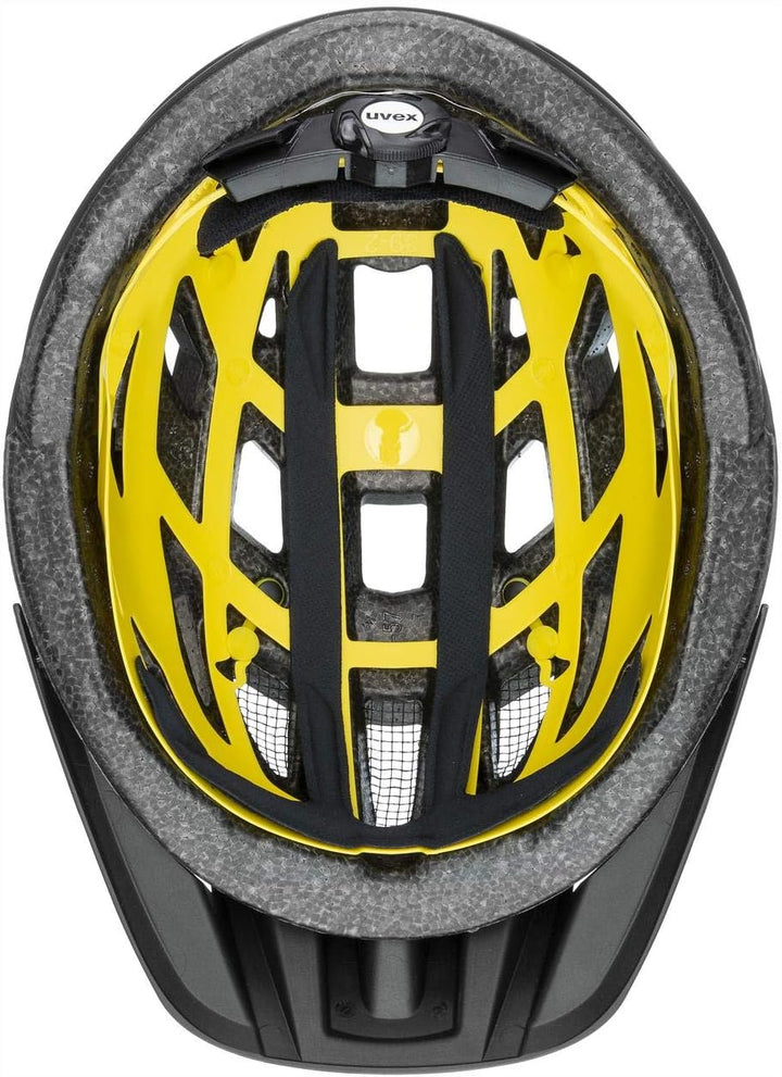 uvex Unisex – Erwachsene i-vo cc MIPS Fahrradhelm, Midnight - Silver mat, 56-60 cm Single, Single