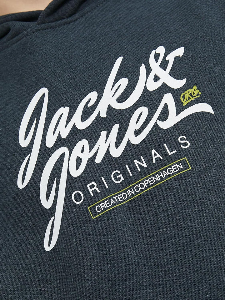 JACK & JONES Jungen Jorsymbol Sweat Hood FST Jnr Kapuzenpullover 140 Magical Forest, 140 Magical For