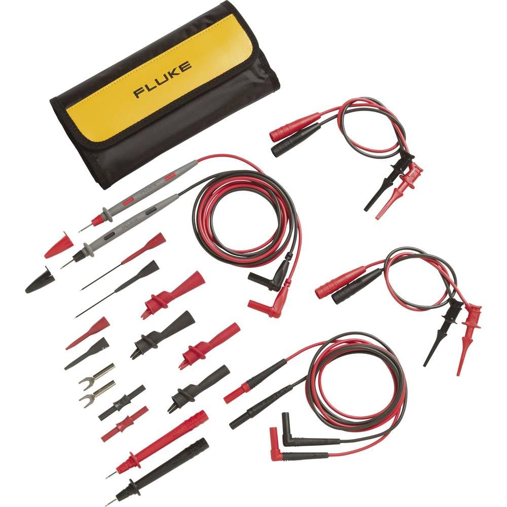 FLUKE FLTL81A Testkabel-Set Tl81A, Luxus-Set 1.00 m, 1.00 m