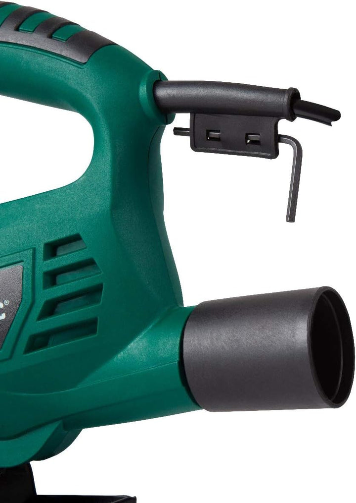 VONROC Stichsäge elektrisch 550W - Pendelhubstichsäge mit Staubabsaugung, variable Schnittwinkel & G