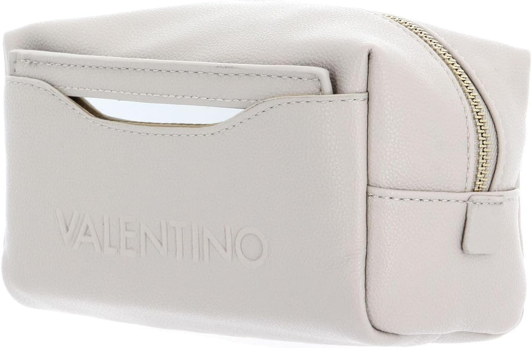 VALENTINO Noodles Soft Cosmetic Case Ecru, Naturfarben, reisekosmetiktasche