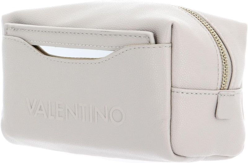 VALENTINO Noodles Soft Cosmetic Case Ecru, Naturfarben, reisekosmetiktasche