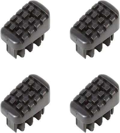 Hailo Leiter-Fuss-Set - Ersatzfüsse für Hailo Trittleitern wie L20, L40, L50 und L60-35 x 20 mm Holm