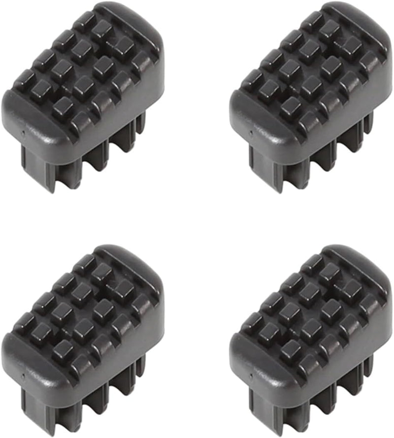 Hailo Leiter-Fuss-Set - Ersatzfüsse für Hailo Trittleitern wie L20, L40, L50 und L60-35 x 20 mm Holm