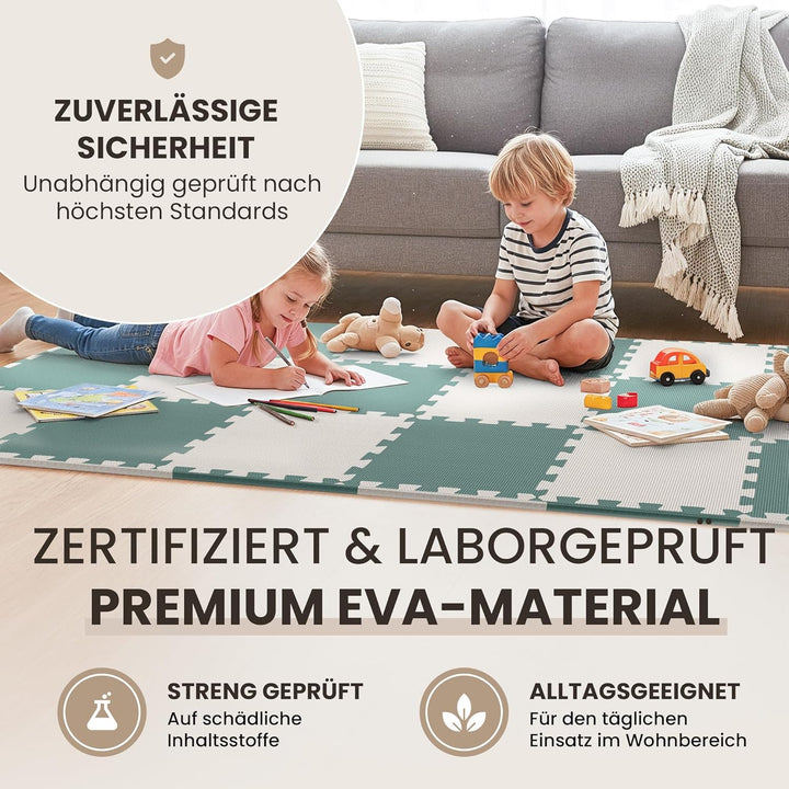 Schutzmatten Bodenschutzmatte Set Sportmatte Gymnastikmatte Puzzlematte: Puzzle Sportgeräte Matte Fi