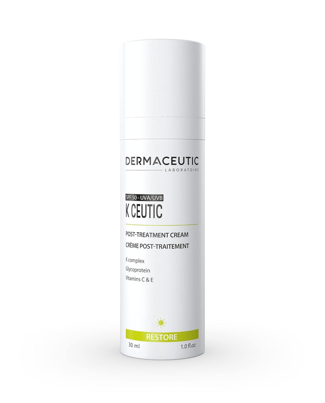 K Ceutic de Dermaceutic Nachbehandlungscreme mit K Komplex, Glycoprotein, Vitamin C & E und UV-Filte