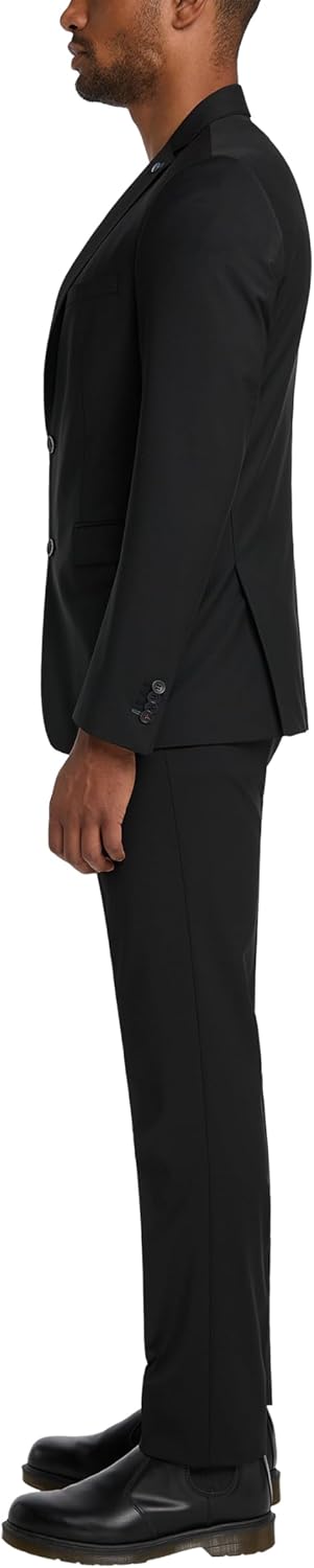 Club of Gents Herren AMF-Cliff Ss Anzugjacke 42 Schwarz (Schwarz 90), 42 Schwarz (Schwarz 90)