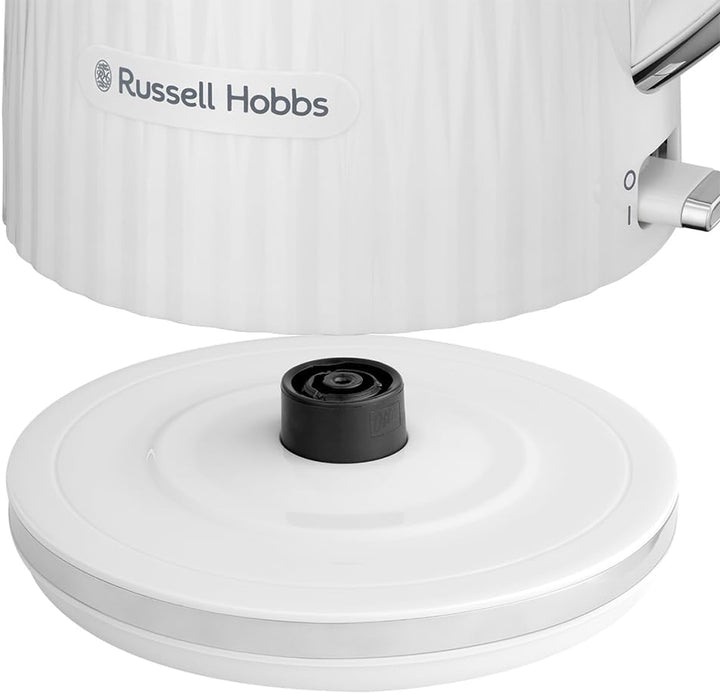 Russell Hobbs Wasserkocher (für heisses Wasser, Tee oder Kaffee, 1.7L, Deckelöffnung per Knopfdruck,