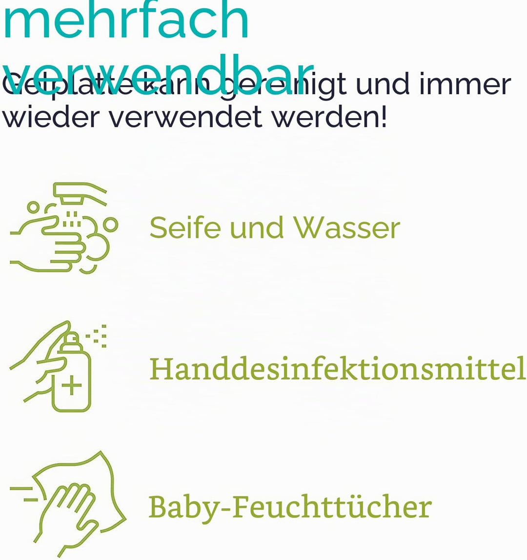 Gel Press 10803 Silikon Stempel Druckplatte, Mehrfarbig, 12 x 12 in 12 x 12 in GEL10803, 12 x 12 in