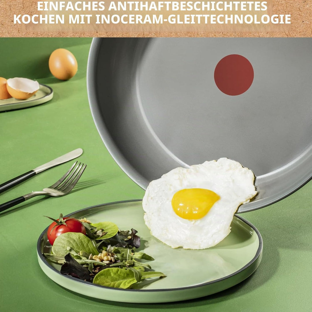 TEFA2 Bratpfannen, 2 Töpfe, Griff, Induktion, Keramik, Spülmaschine