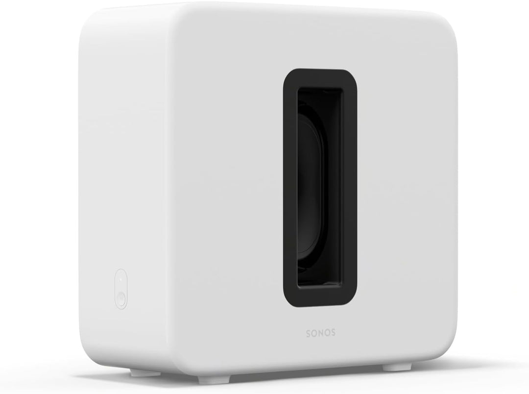 Sonos Sub 4 – WLAN-Subwoofer – Weiss WLAN-Subwoofer Weiss, WLAN-Subwoofer Weiss