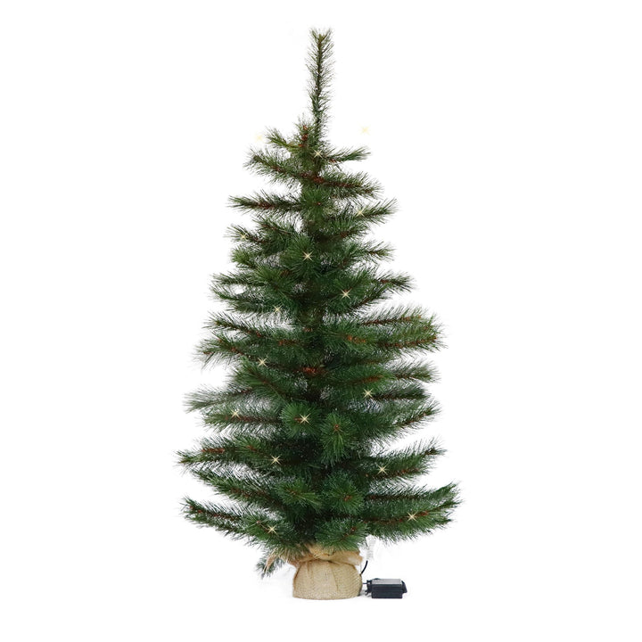 Künstlicher Weihnachten Baum – Christbaum künstlich klein – Künstlicher Weihnachtsbaum 90 cm – Weihn