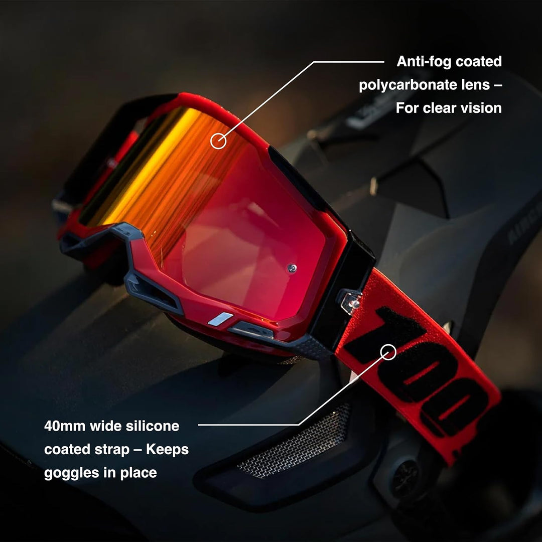 100% Schichten 2 Maske Adult Rosa - klare Linse, Adult Rosa - klare Linse