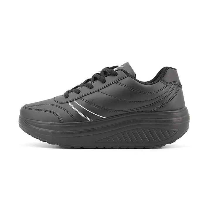 JOMIX Unisex Sneaker Plateau Sportschuhe Turnschuhe Laufschuhe Bequeme Abrollsohle Anti-Rutsch Wipps